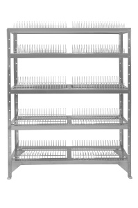 Стеллаж для тарелок Hessen СТ-1,6×16/5 нерж