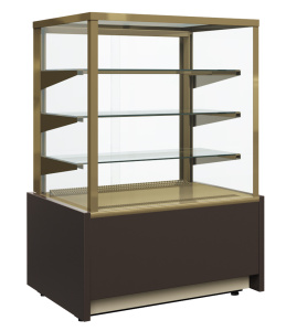 Витрина кондитерская Carboma KC70 VM 0,9-1 LIGHT 0102-0109 (ВХСв-0,9д Cube)