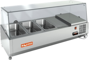 Витрина для ингредиентов HiCold VRTG 1000 1/4