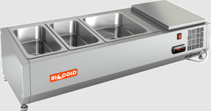 Витрина для ингредиентов HiCold VRTO 1000 1/3