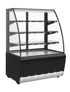 Витрина кондитерская Carboma K70 VM 1,3-2 STANDARD 9005-0430 (ВХСв-1,3д открытая)