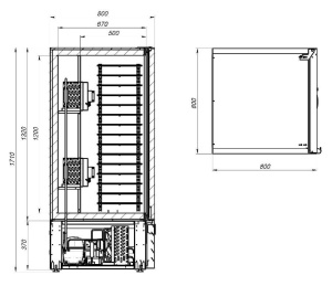 Шкаф шоковой заморозки Arkto SF15-G
