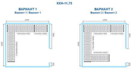 Камера Polair КХН-11,75 (2,56х2,56х2,20)