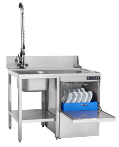 Машина посудомоечная с фронтальной загрузкой Abat МПК-500Ф-01