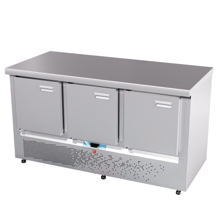 Стол холодильный Abat СХС-70Н-02 двери 3, без борта