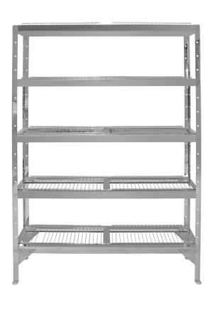 Стеллаж решетчатый Hessen СР-1,6×12/5 нерж